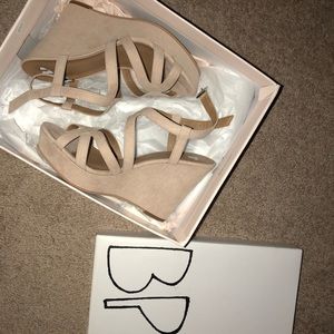 BP wedged heels